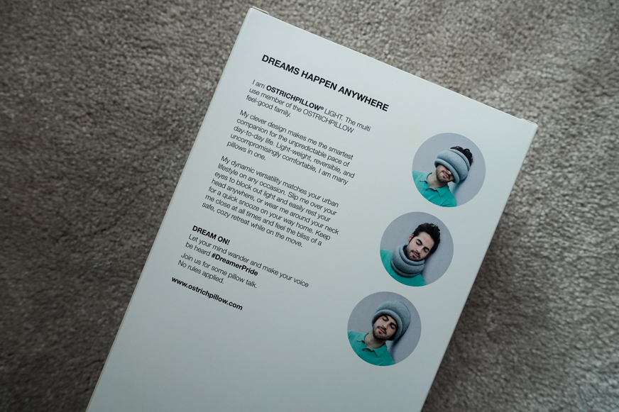 ostrichpillow light versatile pillow